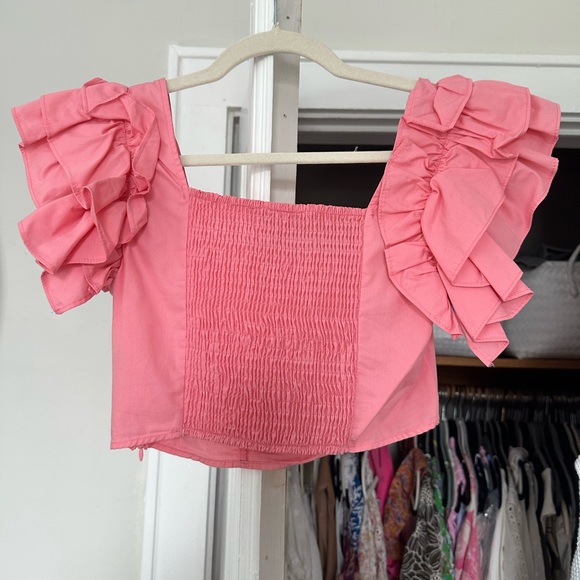 Zara pink top size M - Picture 3 of 3